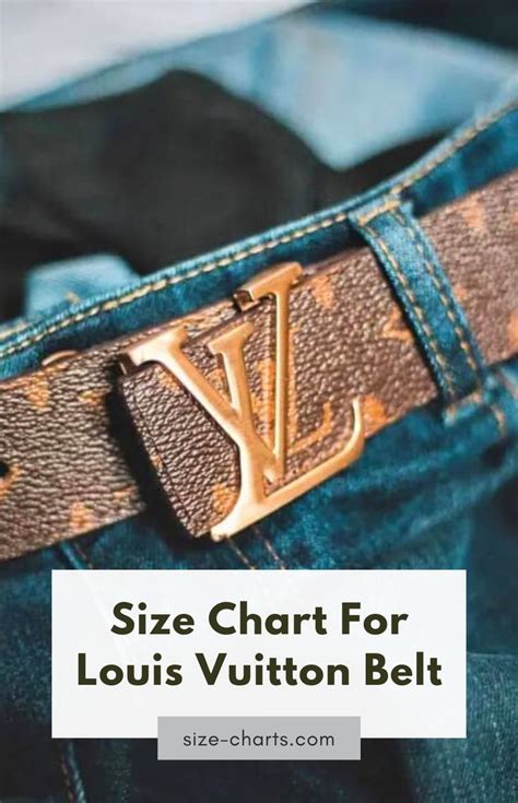 louis vuitton belt chart|Louis Vuitton belt width chart.